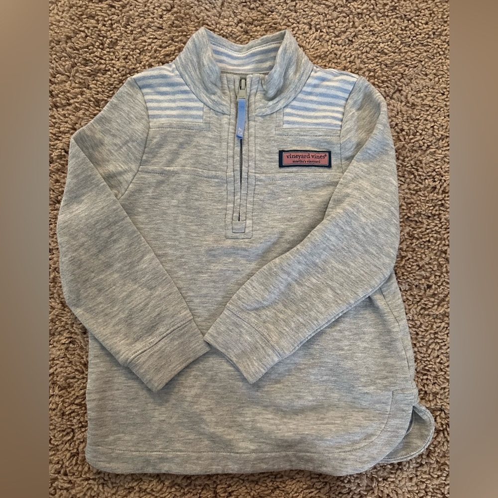 Toddler Girls 3T Vineyard Vines pullover 3/4 zip